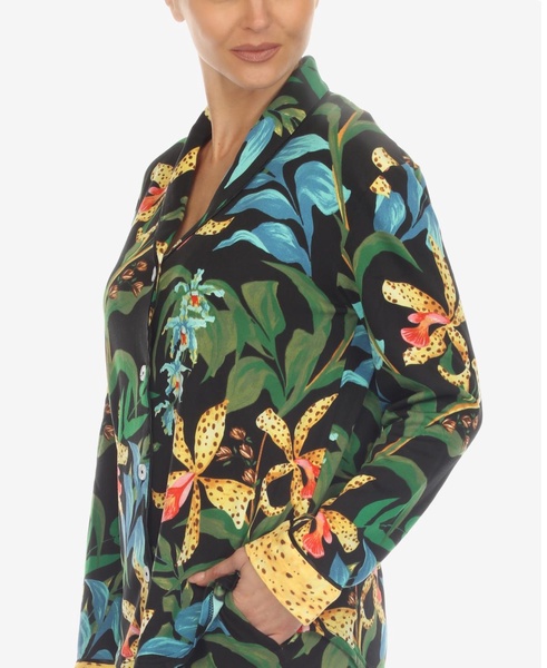 Women's 2 Pc. Wildflower Print Pajama Set