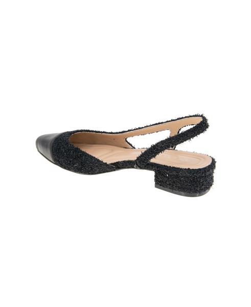 Women's Tillie Cap Toe Slingback Block Heel Pumps