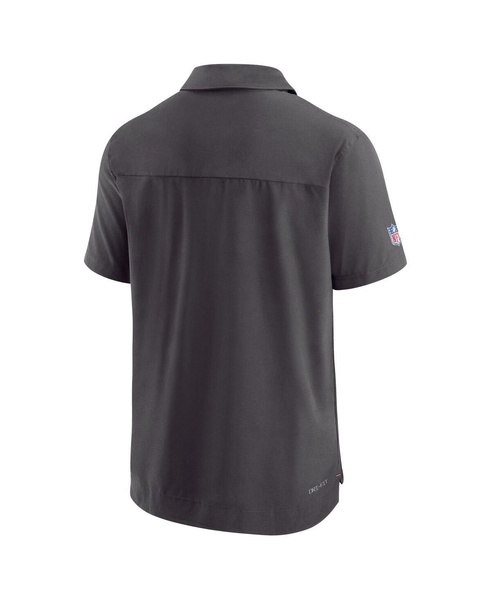 Men's Black Cincinnati Bengals Sideline Lockup Performance Polo
