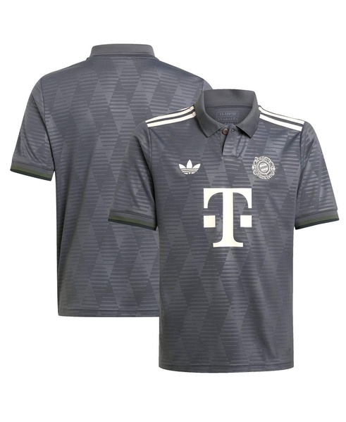 Big Boys and Girls Gray Bayern Munich 2024/25 Wiesn Replica Jersey