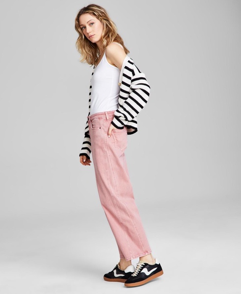 Women's Barrel-Leg Denim Jeans