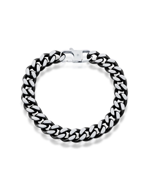 Stainless Steel 10.5mm Cuban Chain Bracelet