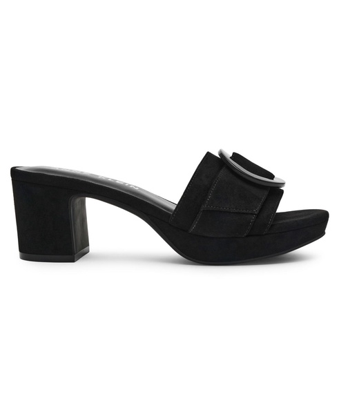 Women's Pepper Buckle Platform Block Heel Sandals