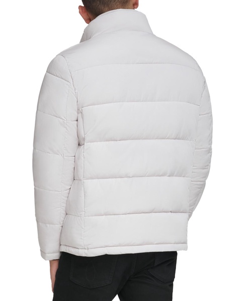 Men's Puffer With Set In Bib Detail, Created for Macy's