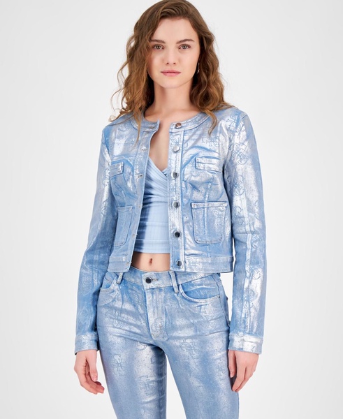 Women's Sammy Metallic Logo Jacket 