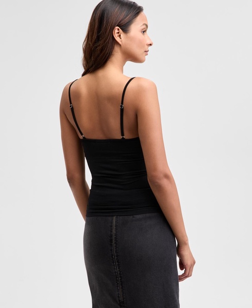 Women's Solid Seamless Camisole Top, Regular & Petites, Exclusively at Macy's