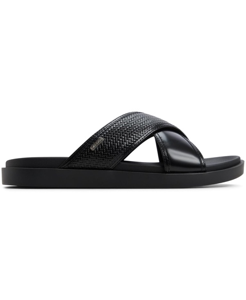 Men's Mario Leather Slip On Sandals