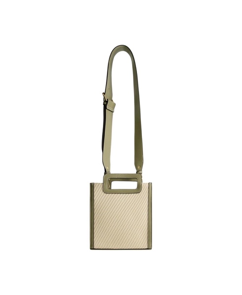 Modern Woven North-South Tote