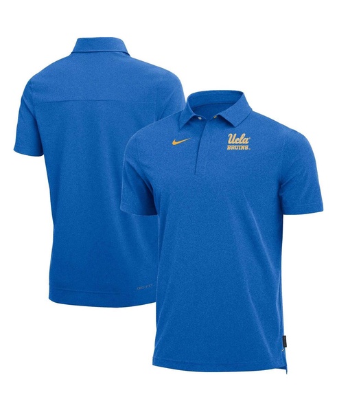 Men's Heathered Blue UCLA Bruins 2022 Coach Performance Polo Shirt
