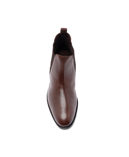 Men's Jefferson Chelsea Leather Pull Up Boots