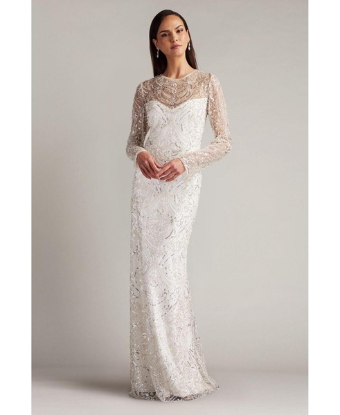 Women's Keziah Embellished Illusion Bridal Gown