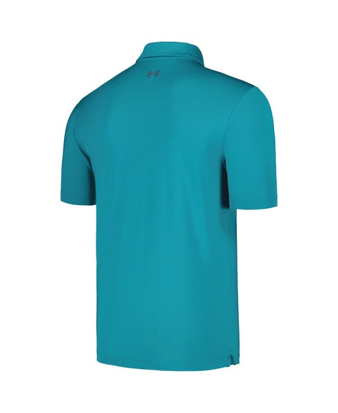 Men's Teal Coastal Carolina Chanticleers Tee To Green Polo Shirt