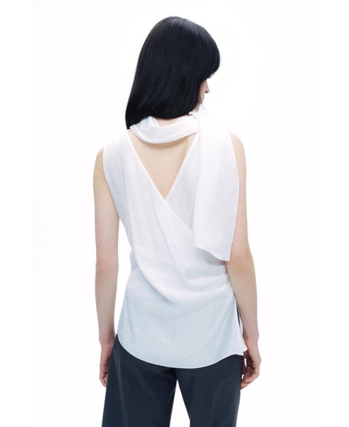 Women's Shawl-Designed Blouse