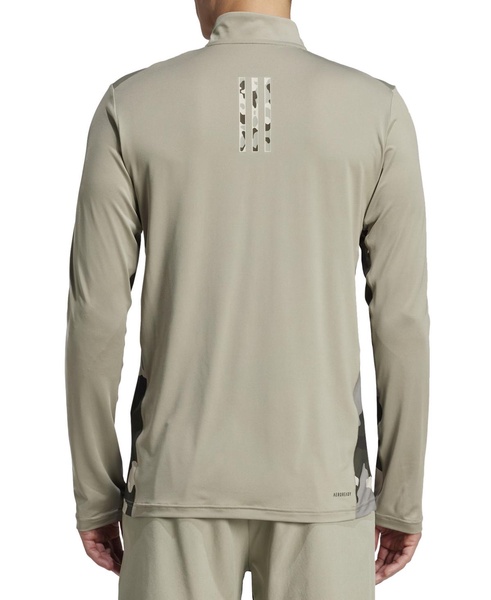 Men's Quarter-Zip Camo Panel Sweatshirt
