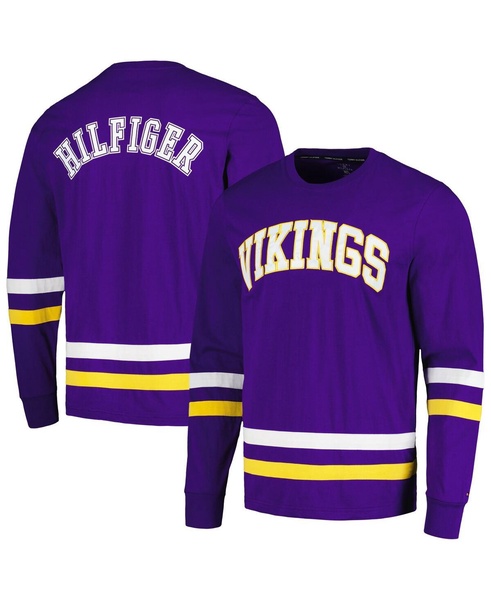 Men's Purple/Gold Minnesota Vikings Nolan Long Sleeve T-Shirt