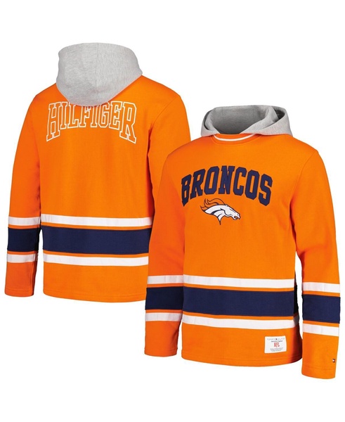 Men's Orange Denver Broncos Ivan Fashion Pullover Hoodie