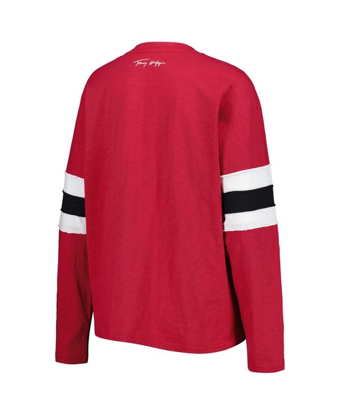 Women's Cardinal Arizona Cardinals Justine Long Sleeve Tunic T-shirt