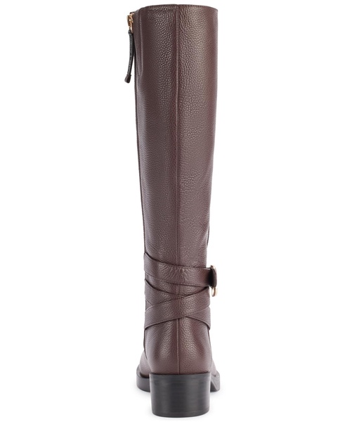 KARL LAGERFELD Women's Claremont Everyday Riding Boot Ankle