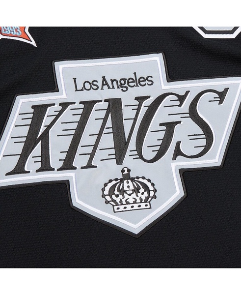 Men's Wayne Gretzky Black Los Angeles Kings Big Tall 1992/93 Blue Line 2.0 Jersey