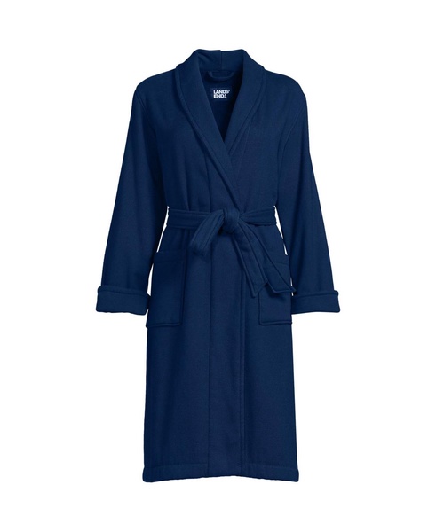 Women's Cotton Terry Knee Length Spa Bath Robe