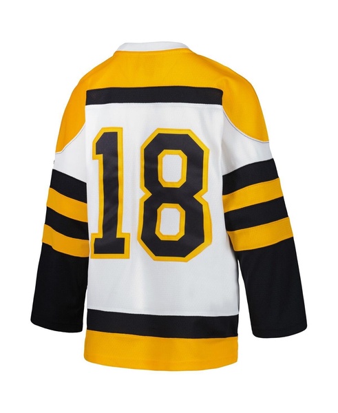 Big Boys and Girls Willie O'Ree White Boston Bruins 1958 Blue Line Player Jersey