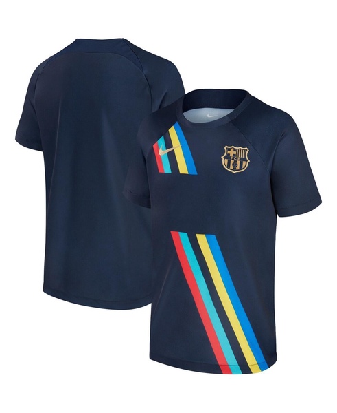 Men's Navy Barcelona 2022/23 Away Pre-Match Top