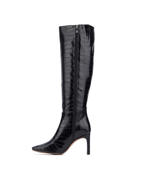 Women's Isabelle - Croc Embossed Boots