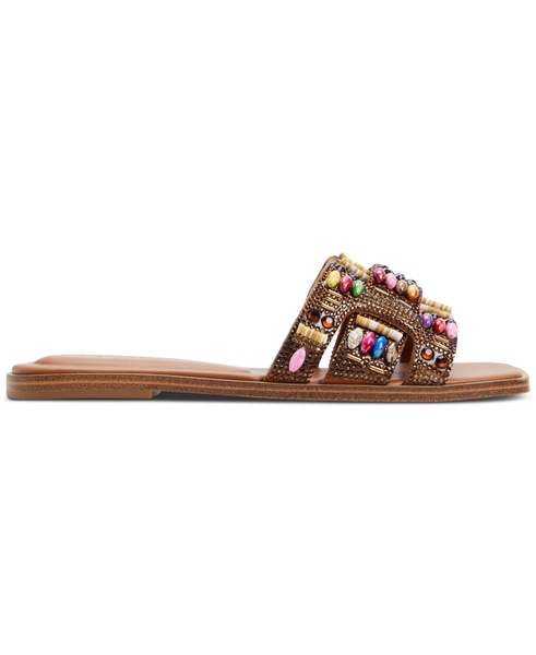 Women's Eleny Embellished Slide Flat Sandals