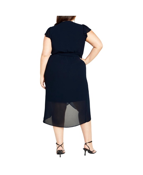Women's Wrap Swing Dress
