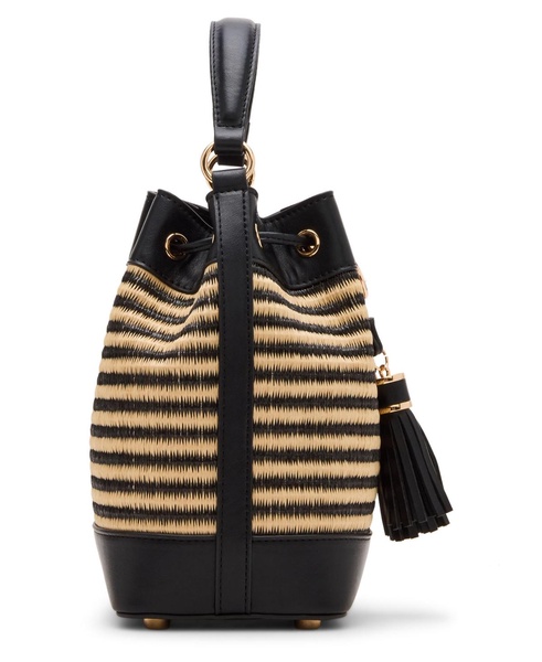 Convertible Strap Small Bucket Bag