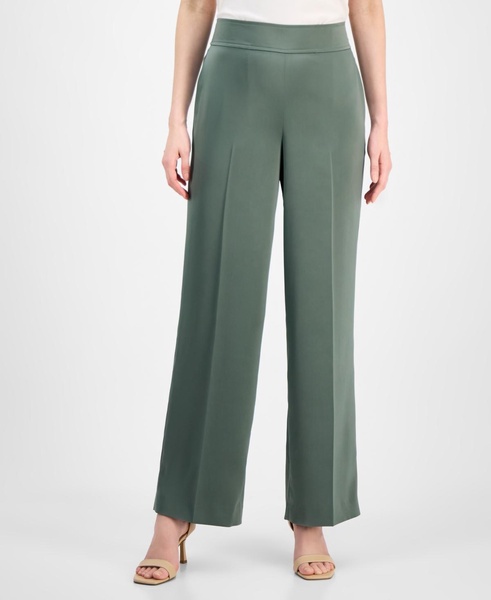 Women's Pull-On High-Rise Wide-Leg Pants