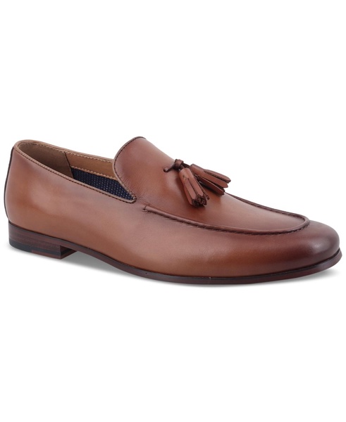 Men's Benjiee Leather Slip-On Tassel Loafers, Exclusively at Macy's 