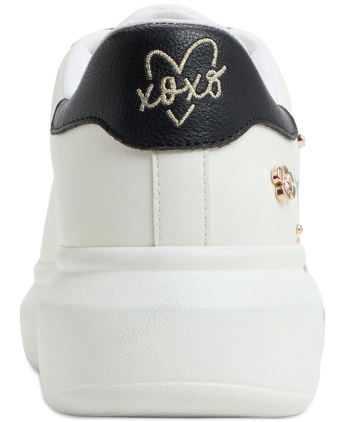Women's Lovekiss Embellished Lace-Up Platform Sneakers