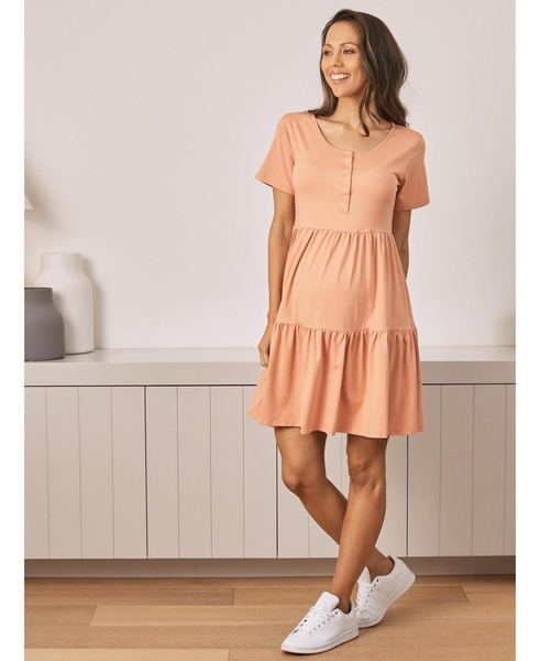 Maternity Angel Tiered Dress