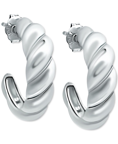 Twist Half Hoop Earrings, Created for Macy's