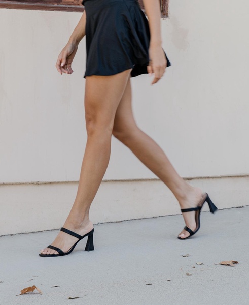 Women's Yorke Two-Band High-Heel Dress Sandals