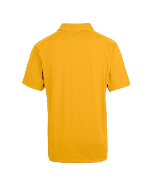 Men's Gold LSU Tigers Alumni Logo Prospect Textured Stretch Polo