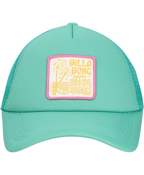 Women's Green Across Waves Trucker Adjustable Hat
