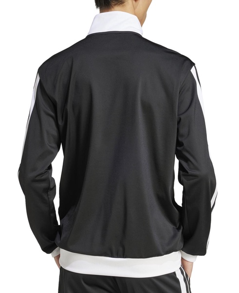 Men's Regular-Fit 3-Stripes Colorblocked Tricot Track Jacket