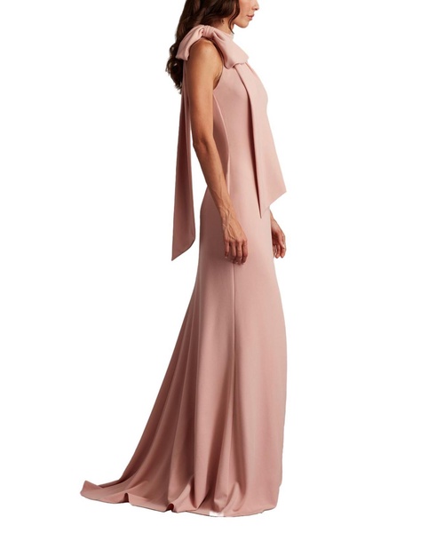 Sims Shoulder Bow Halter Gown