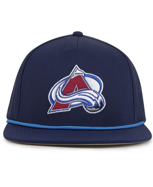 Men's Navy Colorado Avalanche Buxton Pro Tech Adjustable Hat
