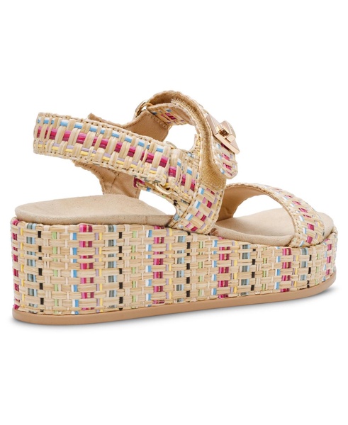 Women's Verse Double Strap Platform Wedge Sandals