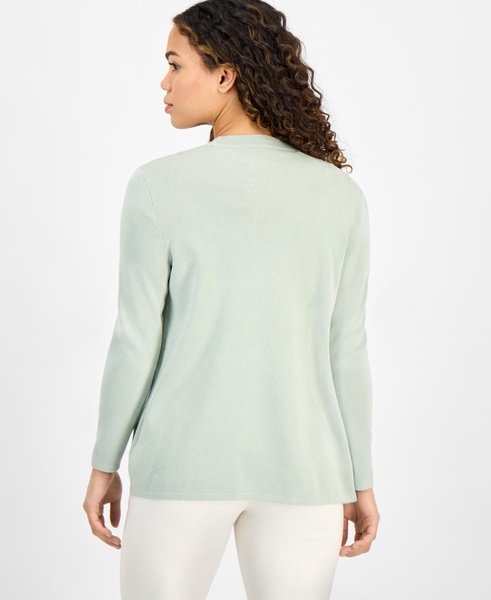 Petite Newport Open-Front Cardigan
