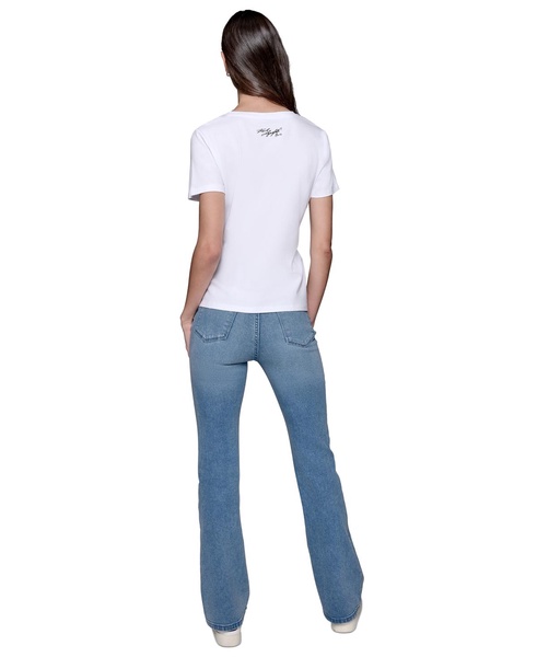 Women's Art Motif Logo T-Shirt