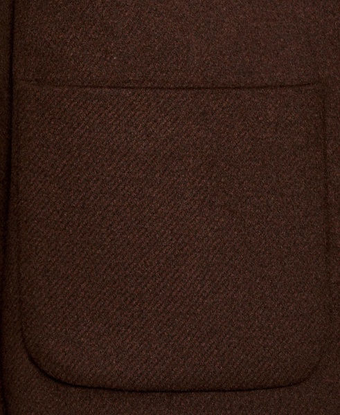 Women's Pockets Detail Wool-Blend Jacket