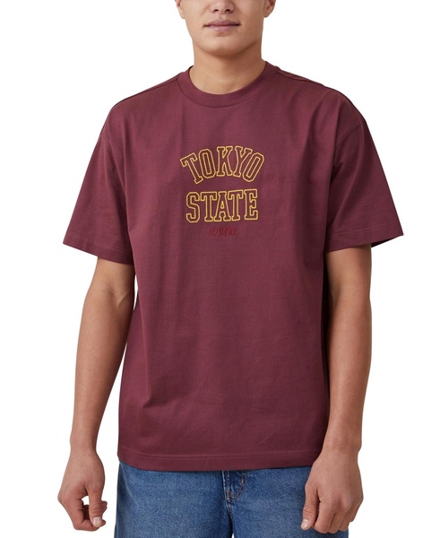 Men's Box Fit College T-Shirt