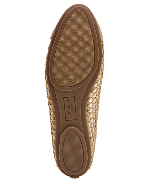 Women's Luci Raffia Cap Toe Ballet Flats