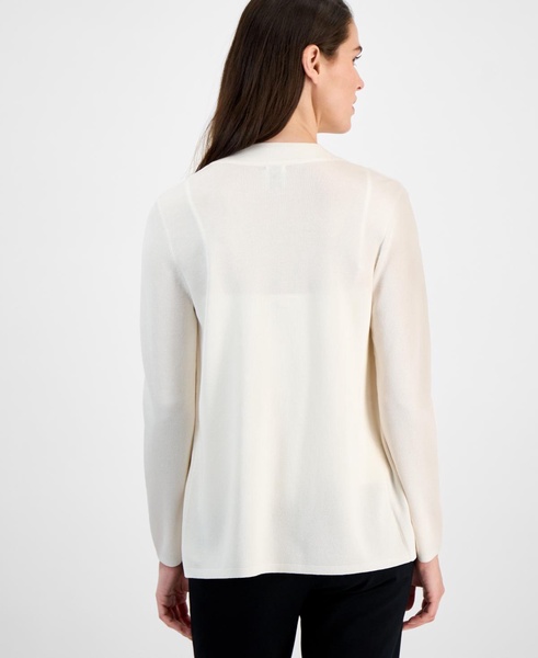 Women's Malibu Fine Rib Open-Front Cardigan