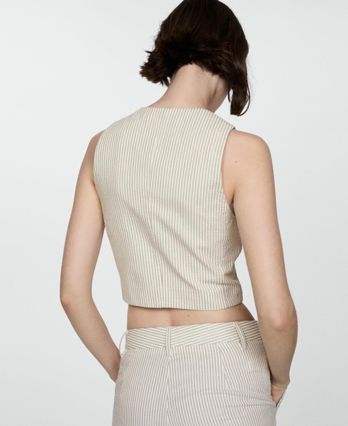 Women's Striped Vest