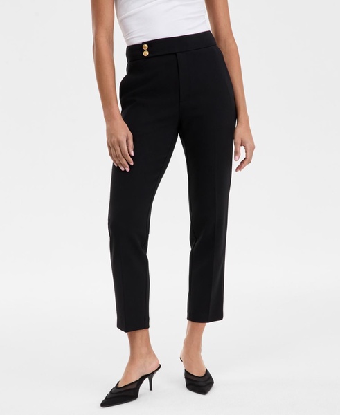 Women's Straight-Leg Cropped Pants, Exclusively at Macy's
